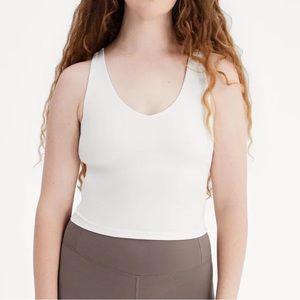 ❤️Girlfriend Collective Super Soft White Tank